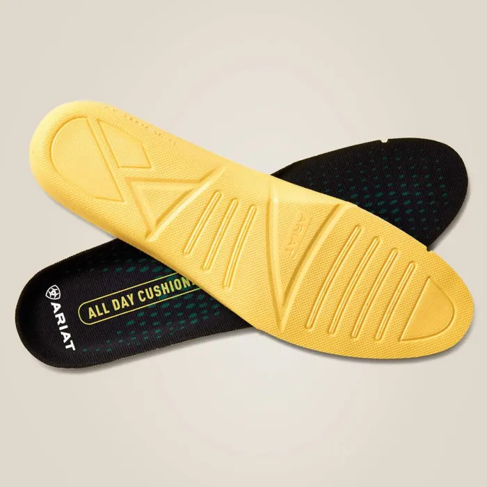 Men039s All Day Cushioning Round Toe Insole Black Men Ariat Insoles
