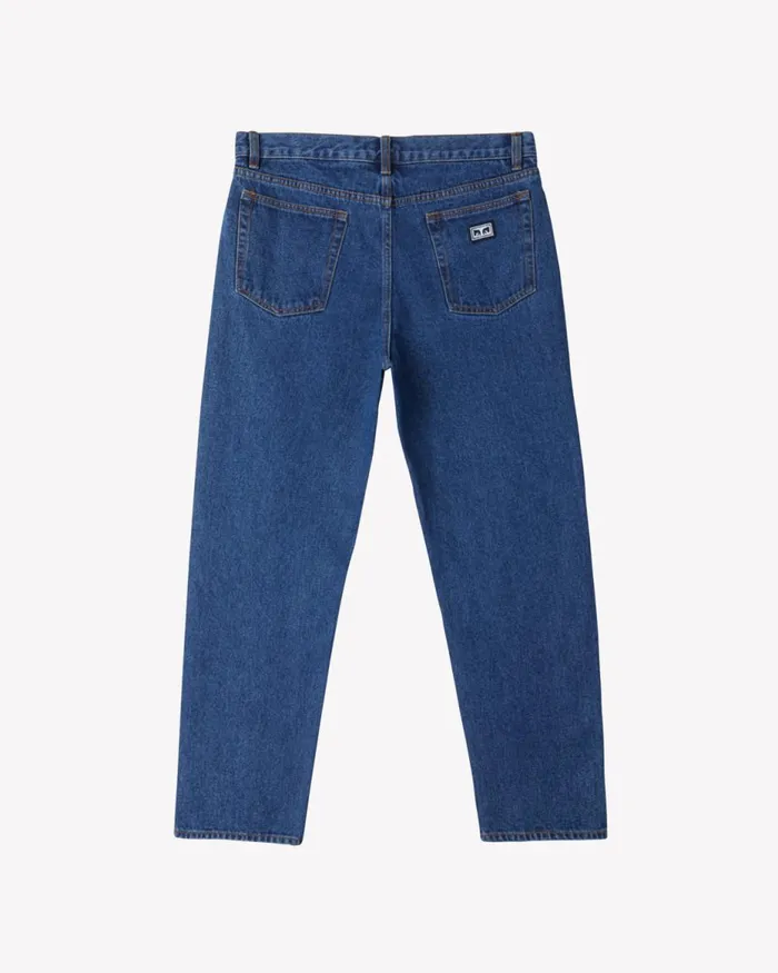 Men BENDER DENIM Light Indigo OBEY Clothing Denim