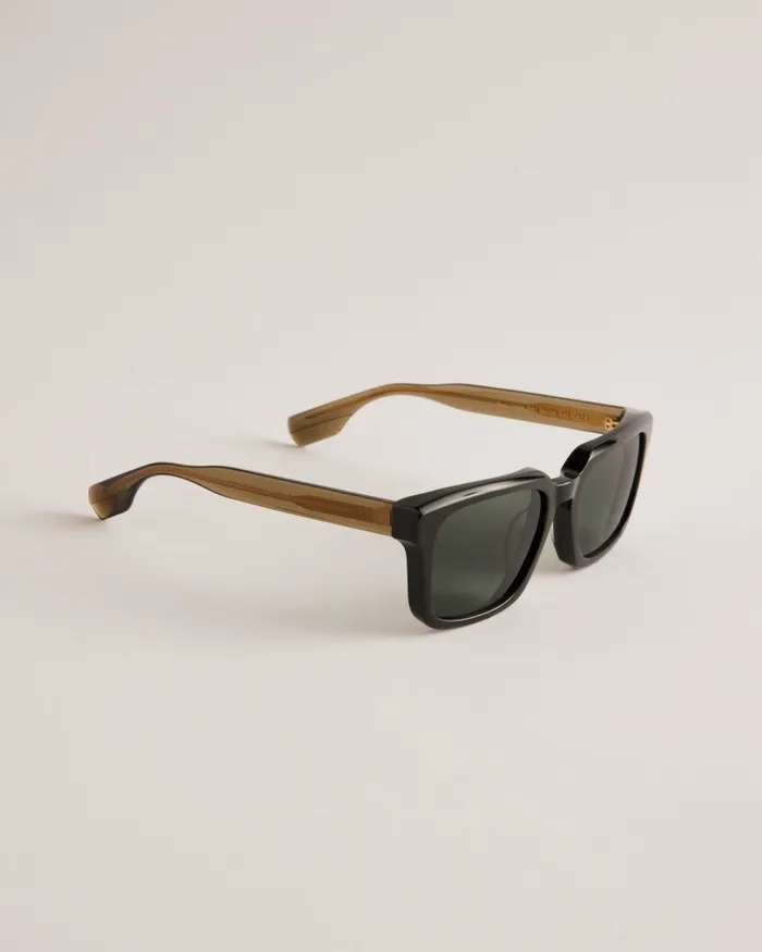 Men BENNIIE 8211 Chunky Square Acetate Sunglasses Black Ted Baker Sunglasses Men BENNIIE 8211 Chunky Square Acetate Sunglasses Black Ted Baker Sunglasses
