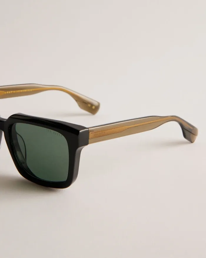 Men BENNIIE 8211 Chunky Square Acetate Sunglasses Black Ted Baker Sunglasses Men BENNIIE 8211 Chunky Square Acetate Sunglasses Black Ted Baker Sunglasses