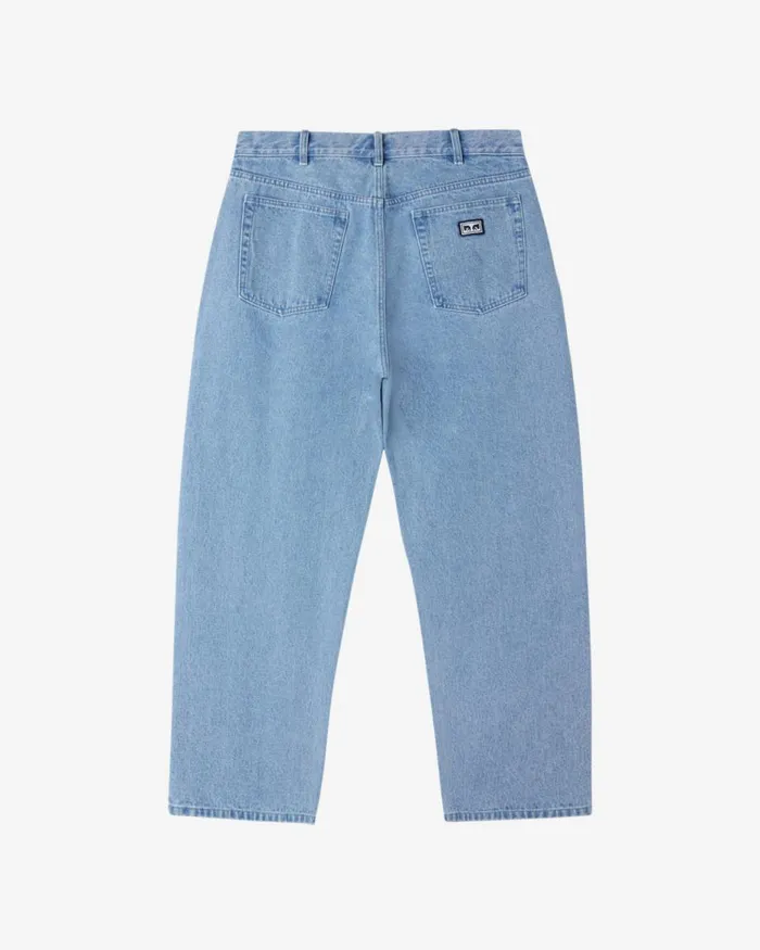 Men BIGWIG BAGGY DENIM Faded Black OBEY Clothing Denim