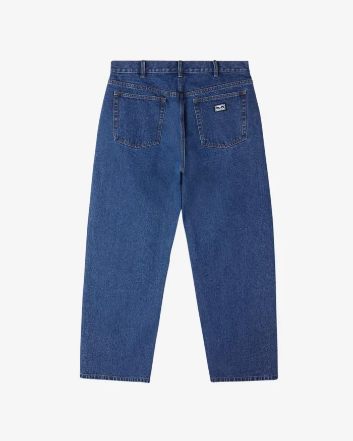 Men BIGWIG BAGGY DENIM Faded Black OBEY Clothing Denim