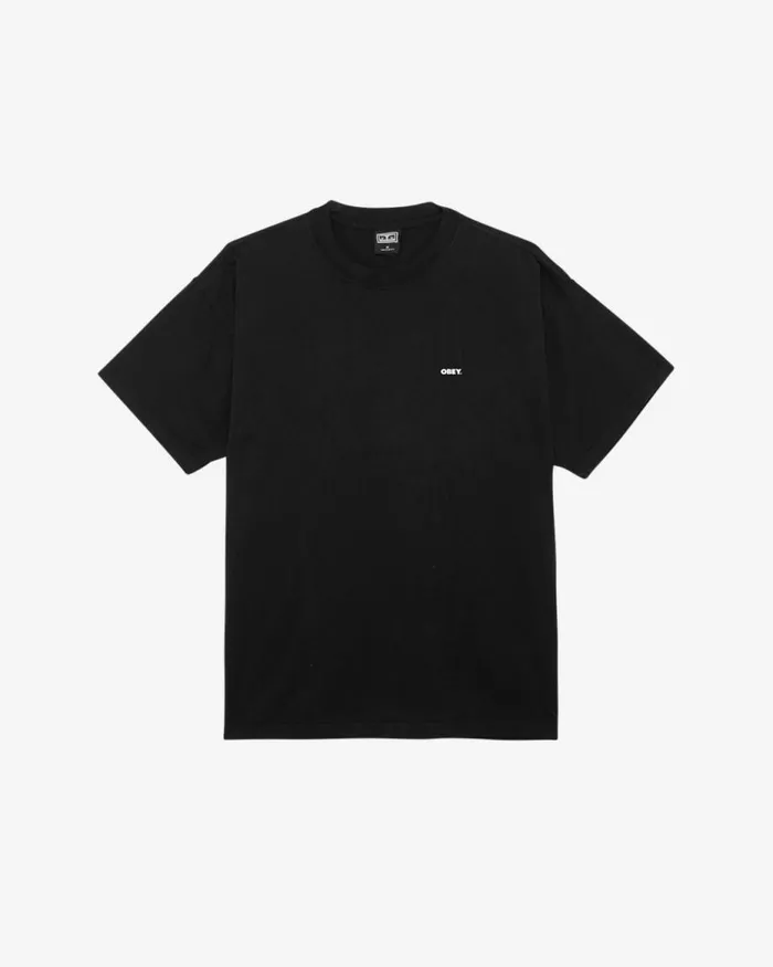Men BOLD III HEAVYWEIGHT TSHIRT Hydrangea OBEY Clothing TSHIRTS