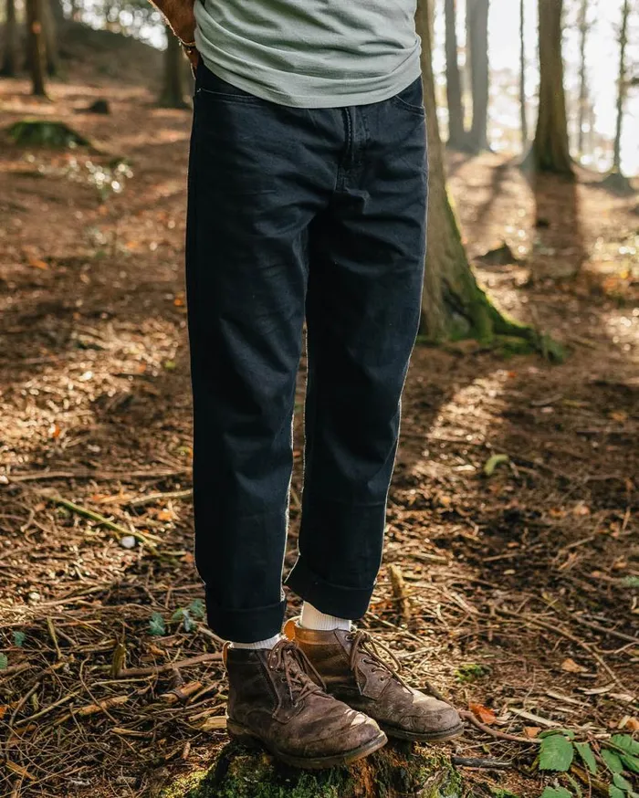Men Bottoms Passenger 365 5 Pocket Trouser Black Black