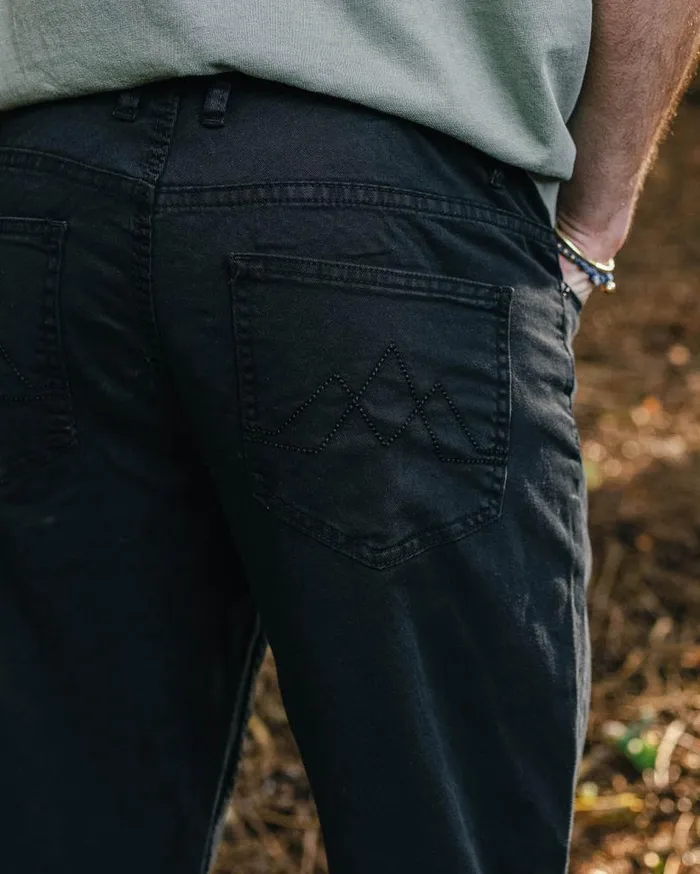 Men Bottoms Passenger 365 5 Pocket Trouser Black Black