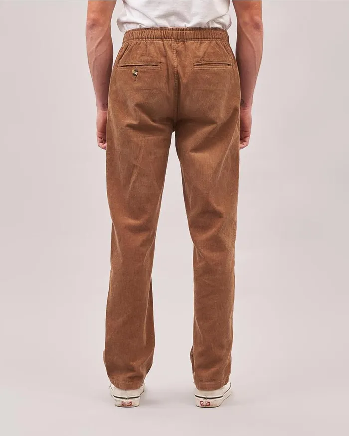 Men Bottoms Passenger Adventurer Cord Trouser Coconut Coconut