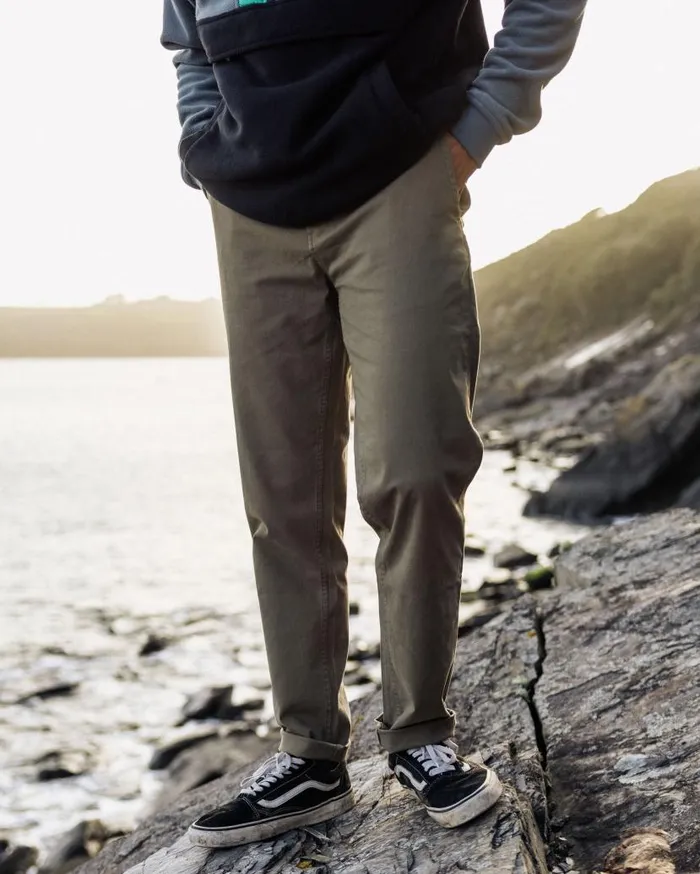Men Bottoms Passenger Drift Trouser Dusty Olive Dusty Olive