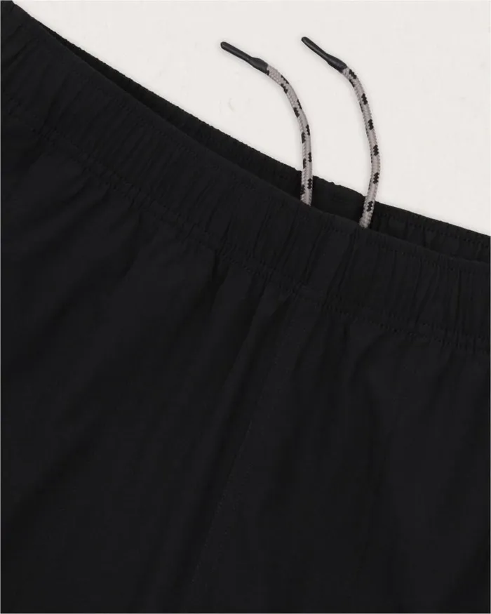 Men Bottoms Passenger Porto Recycled All Purpose Swim Short Black Black