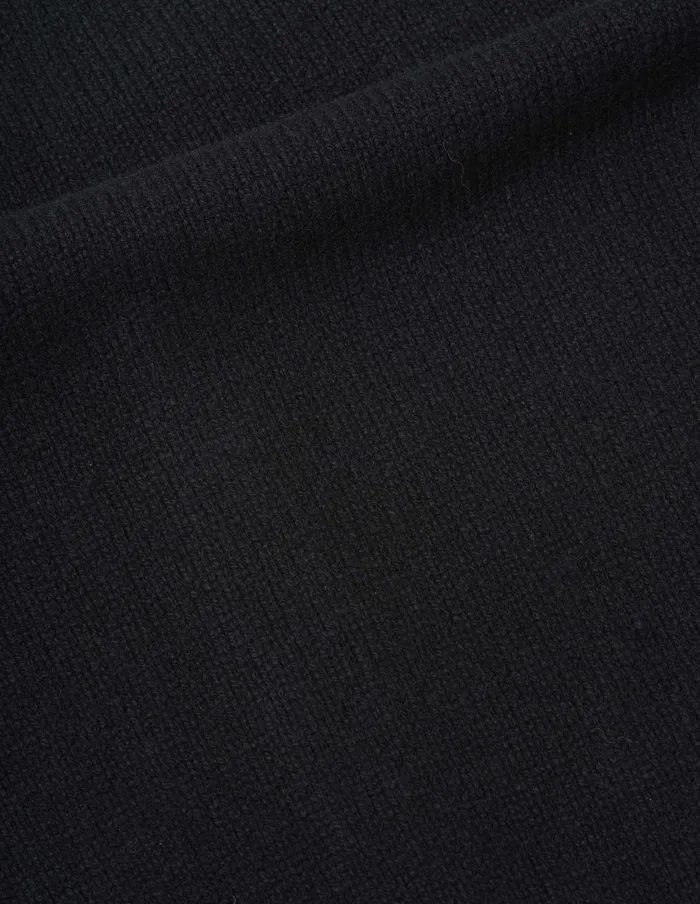 Men Boxy Cardigan Black Margaret Howell Knitwear