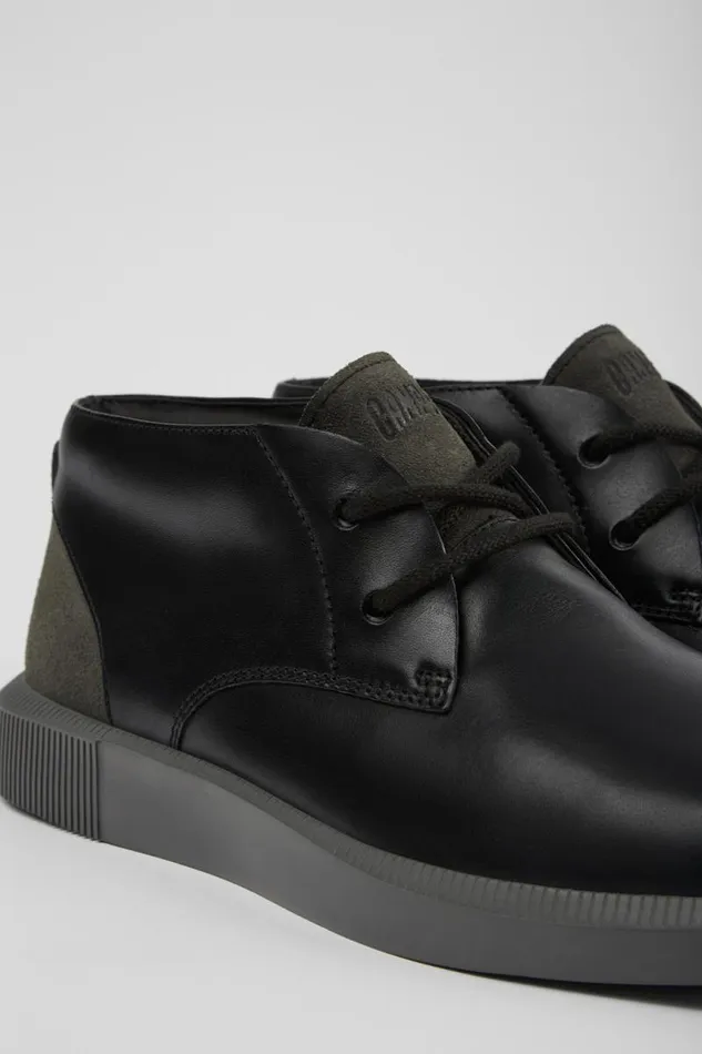 Men Camper Ankle Boots Bill Black Ankle Boot