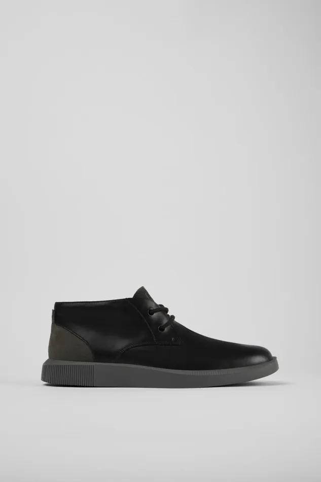 Men Camper Ankle Boots Bill Black Ankle Boot
