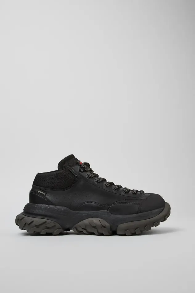 Men Camper Ankle Boots Karst Trek GORETEX Black Ankle Boots