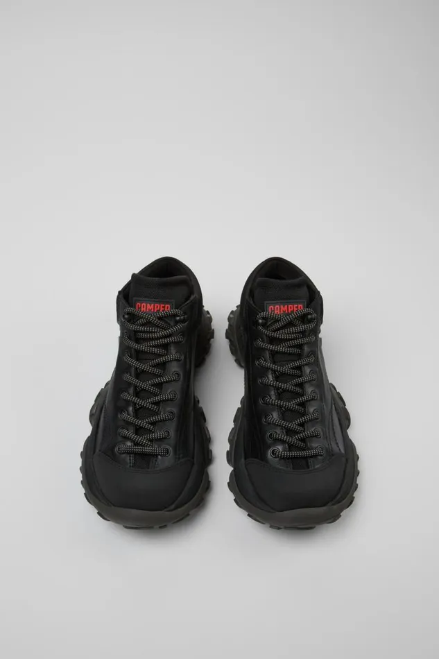Men Camper Ankle Boots Karst Trek GORETEX Black Ankle Boots