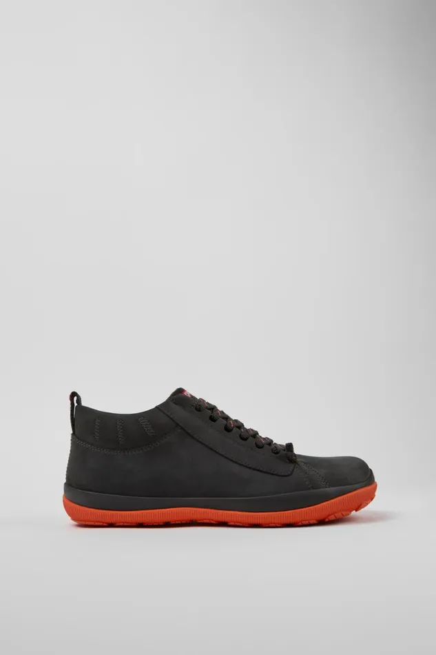 Men Camper Ankle Boots Peu Pista GORETEX Gray Nubuck Shoes