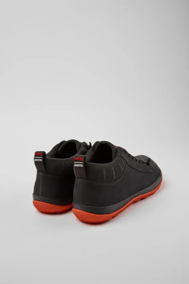 Men Camper Ankle Boots Peu Pista GORETEX Gray Nubuck Shoes