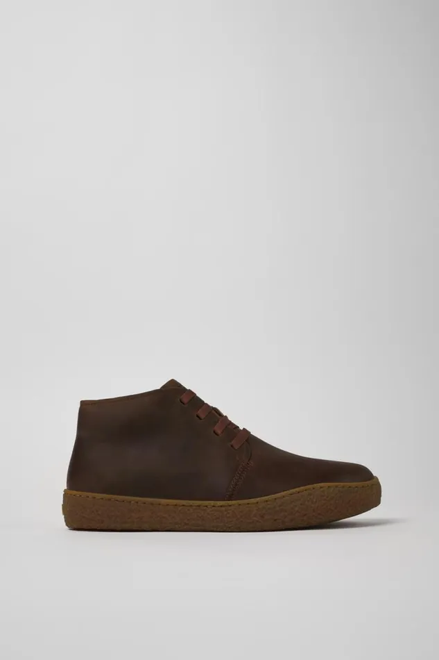 Men Camper Ankle Boots Peu Terreno Brown Nubuck Desert Boot Men Camper Ankle Boots Peu Terreno Brown Nubuck Desert Boot