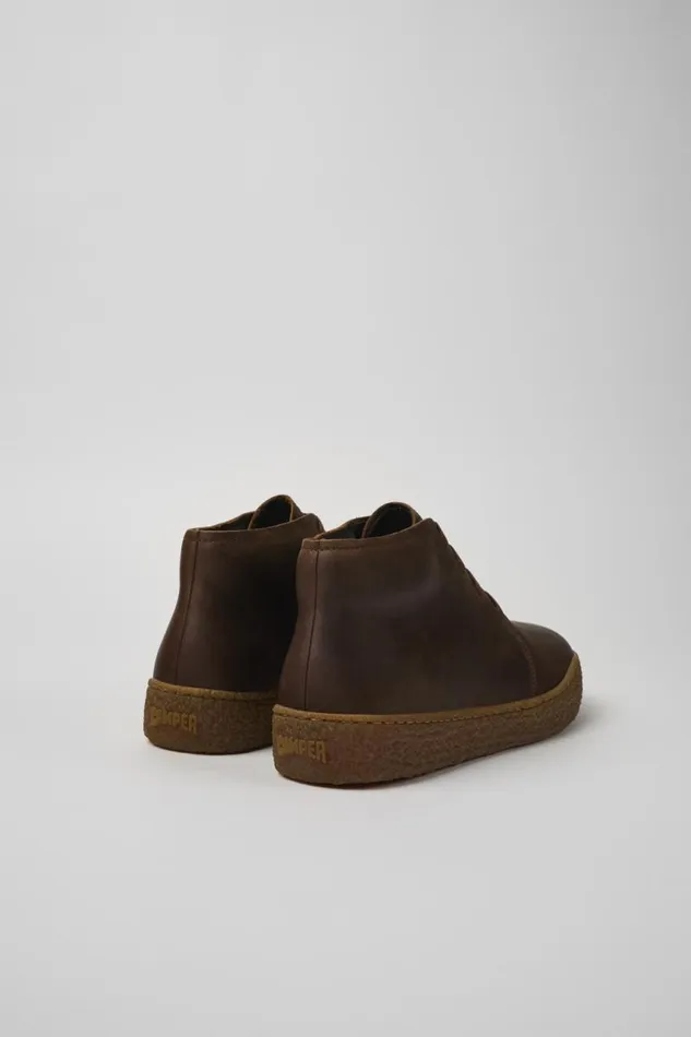 Men Camper Ankle Boots Peu Terreno Brown Nubuck Desert Boot Men Camper Ankle Boots Peu Terreno Brown Nubuck Desert Boot