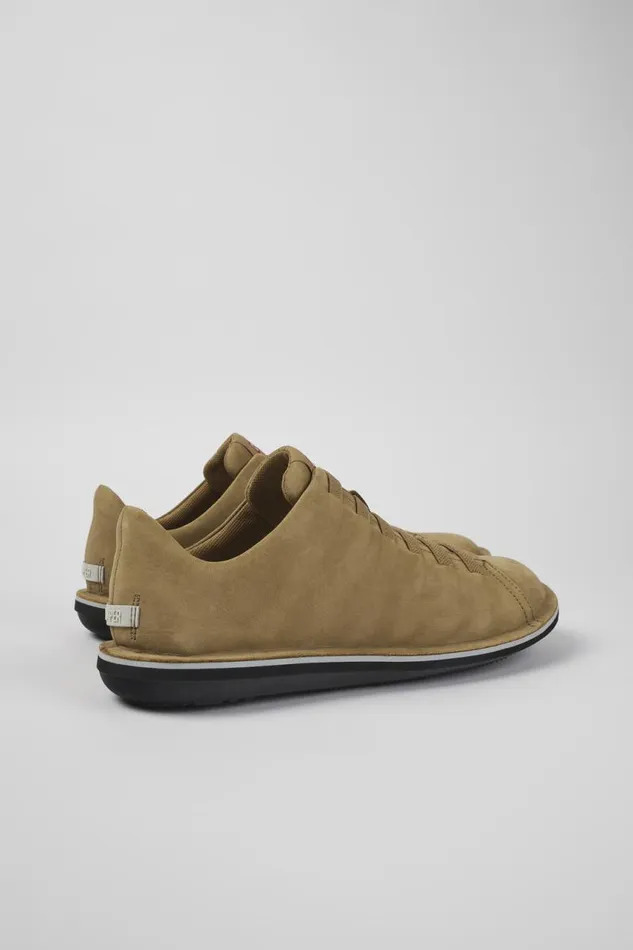 Men Camper Casual Shoes Beetle Brown Nubuck Low Sneaker Men Camper Casual Shoes Beetle Brown Nubuck Low Sneaker