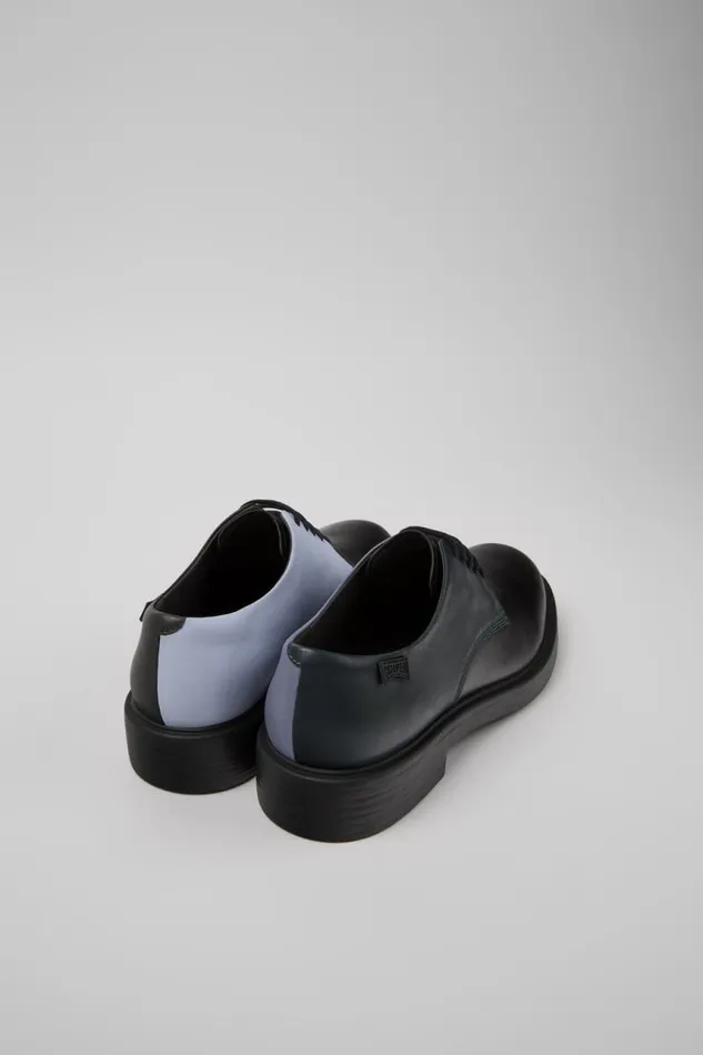 Men Camper Formal Shoes Twins Black Leather Shoes Men Camper Formal Shoes Twins Black Leather Shoes