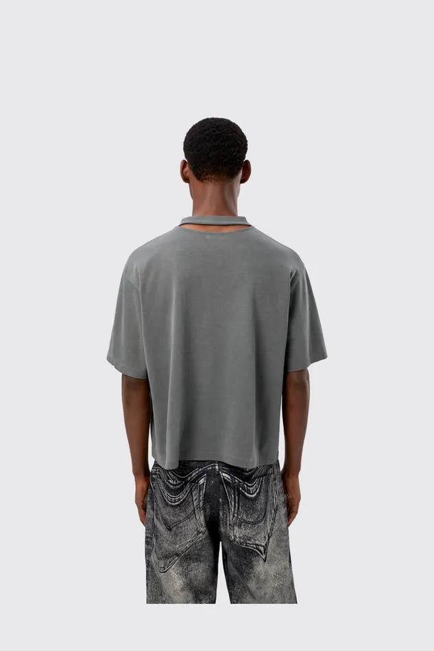 Men Camper Jersey TShirt Gray Cotton Tshirt Men Camper Jersey TShirt Gray Cotton Tshirt