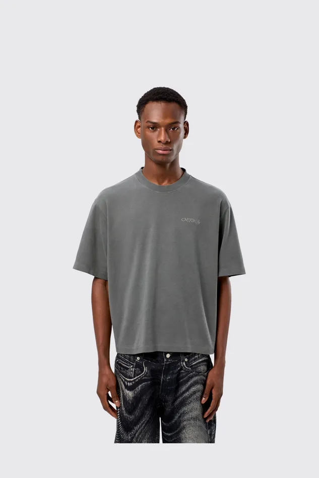 Men Camper Jersey TShirt Gray Cotton Tshirt Men Camper Jersey TShirt Gray Cotton Tshirt