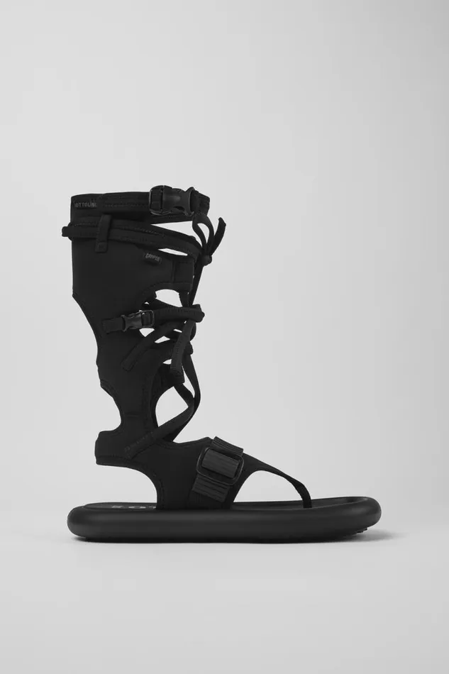 Men Camper Non Leather Shoes Camper X Ottolinger Black Sandals By Camper X Ottolinger Men Camper Non Leather Shoes Camper X Ottolinger Black Sandals By Camper X Ottolinger