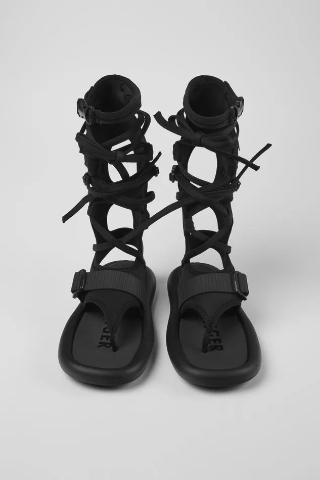 Men Camper Non Leather Shoes Camper X Ottolinger Black Sandals By Camper X Ottolinger Men Camper Non Leather Shoes Camper X Ottolinger Black Sandals By Camper X Ottolinger