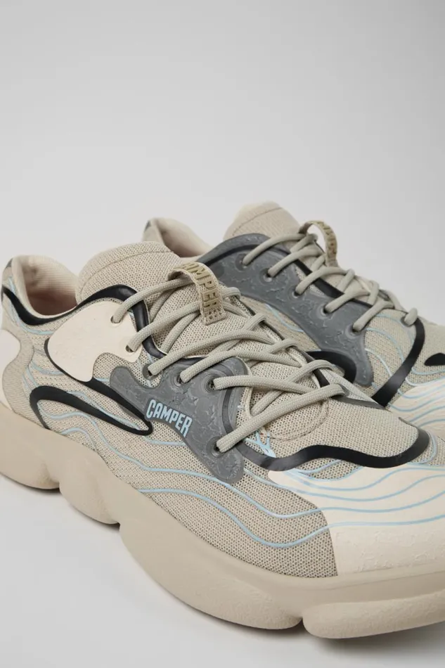Men Camper Sneakers Karst Multicolored Textile Sneaker