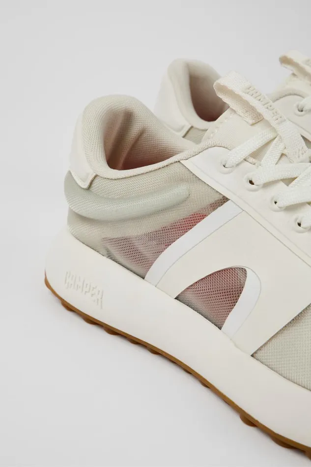 Men Camper Sneakers Pelotas Athens White Textile Sneaker