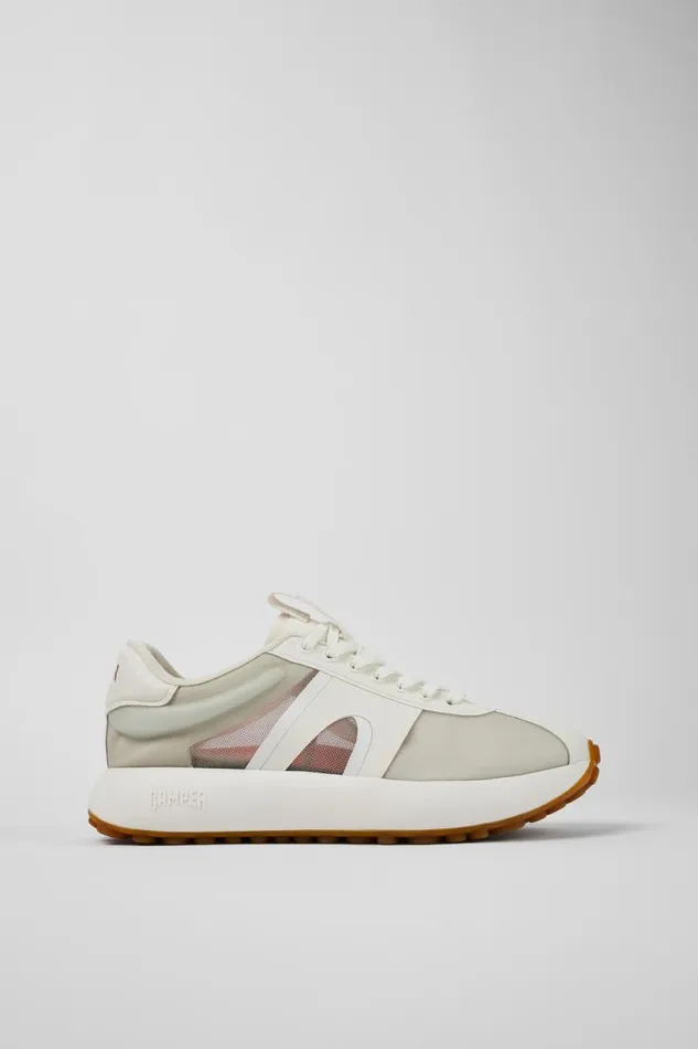 Men Camper Sneakers Pelotas Athens White Textile Sneaker