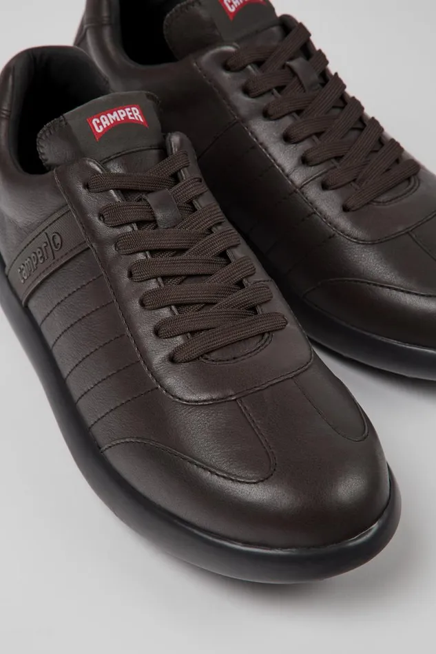 Men Camper Sneakers Pelotas XLite Brown Leather Sneakers
