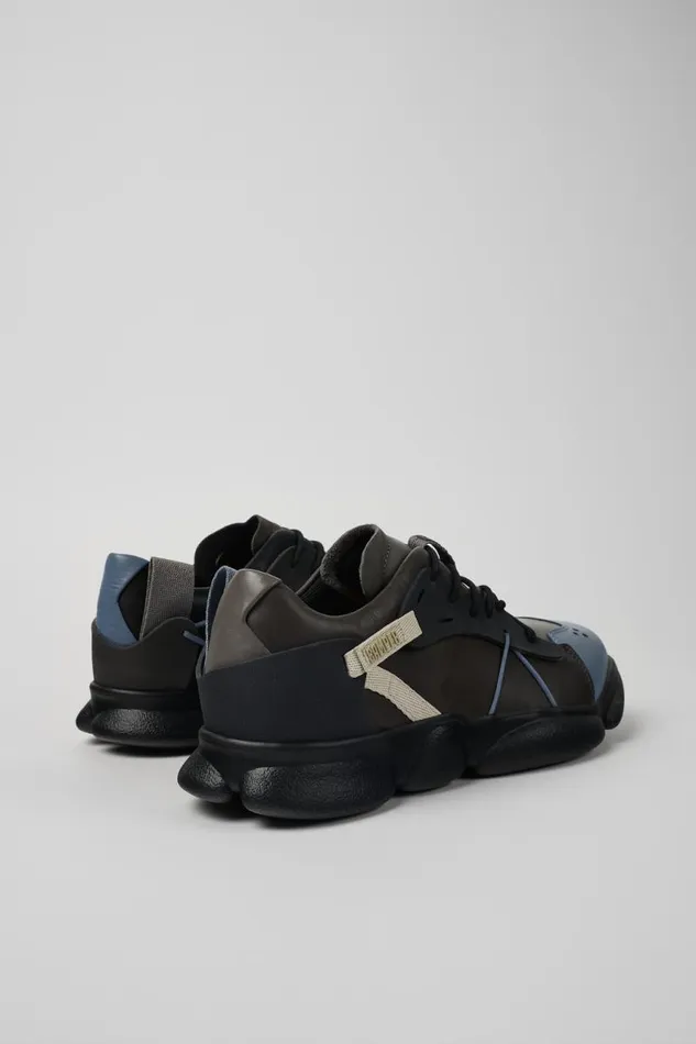 Men Camper Sneakers Twins Multicolored Leather And Textile Sneakers Men Camper Sneakers Twins Multicolored Leather And Textile Sneakers