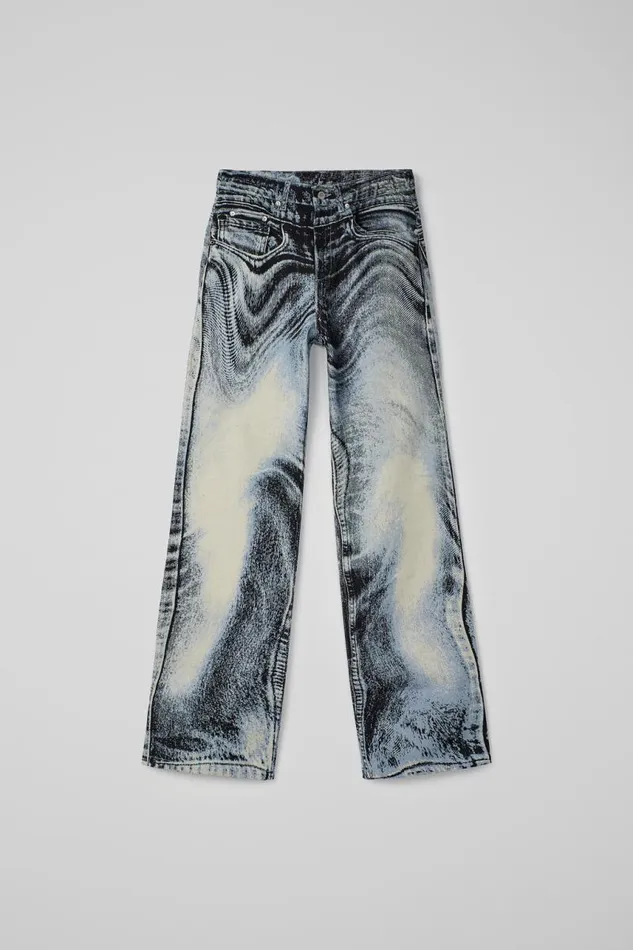 Men Camper TrousersandShorts Denim Jeans BlueBlack Denim Jeans