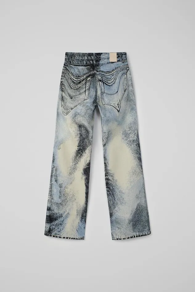 Men Camper TrousersandShorts Denim Jeans BlueBlack Denim Jeans