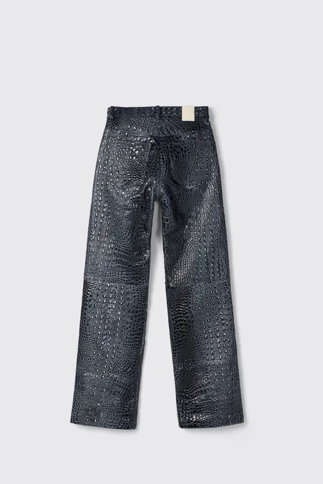 Men Camper TrousersandShorts Leather Pants Dark Gray Leather Trousers Men Camper TrousersandShorts Leather Pants Dark Gray Leather Trousers