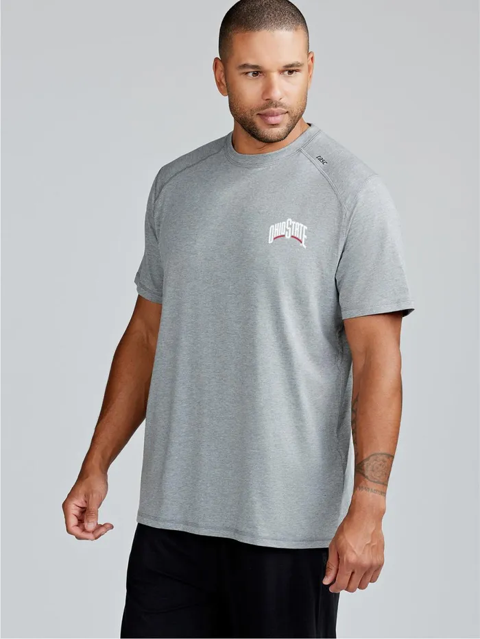 Men Carrollton Fitness TShirt 8211 Ohio State Tasc Performance Short Sleeve TShirts