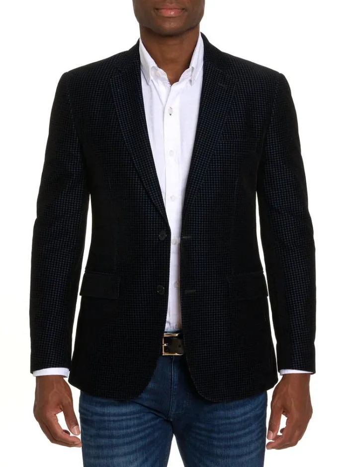 Men CHIANTI VELVET BLAZER Navy Robert Graham Blazers
