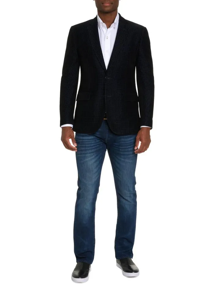 Men CHIANTI VELVET BLAZER Navy Robert Graham Blazers