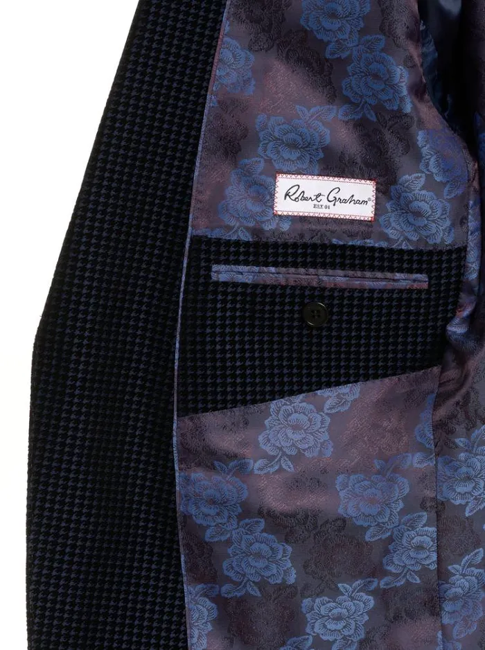 Men CHIANTI VELVET BLAZER Navy Robert Graham Blazers