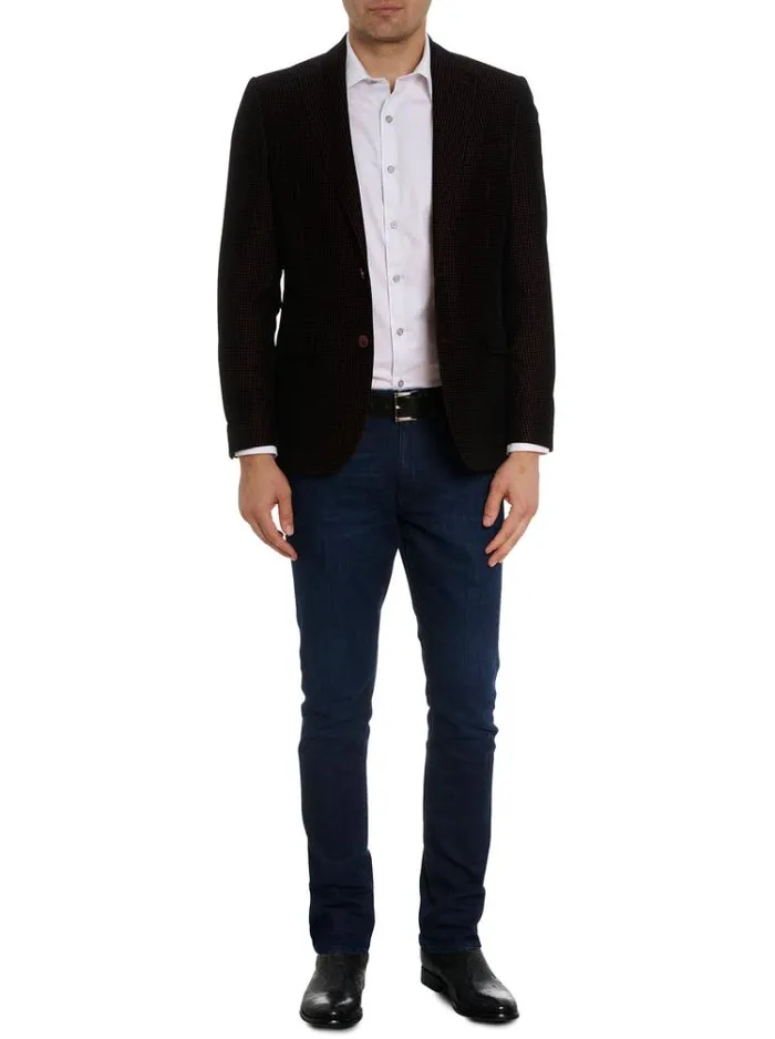 Men CHIANTI VELVET BLAZER Navy Robert Graham Blazers