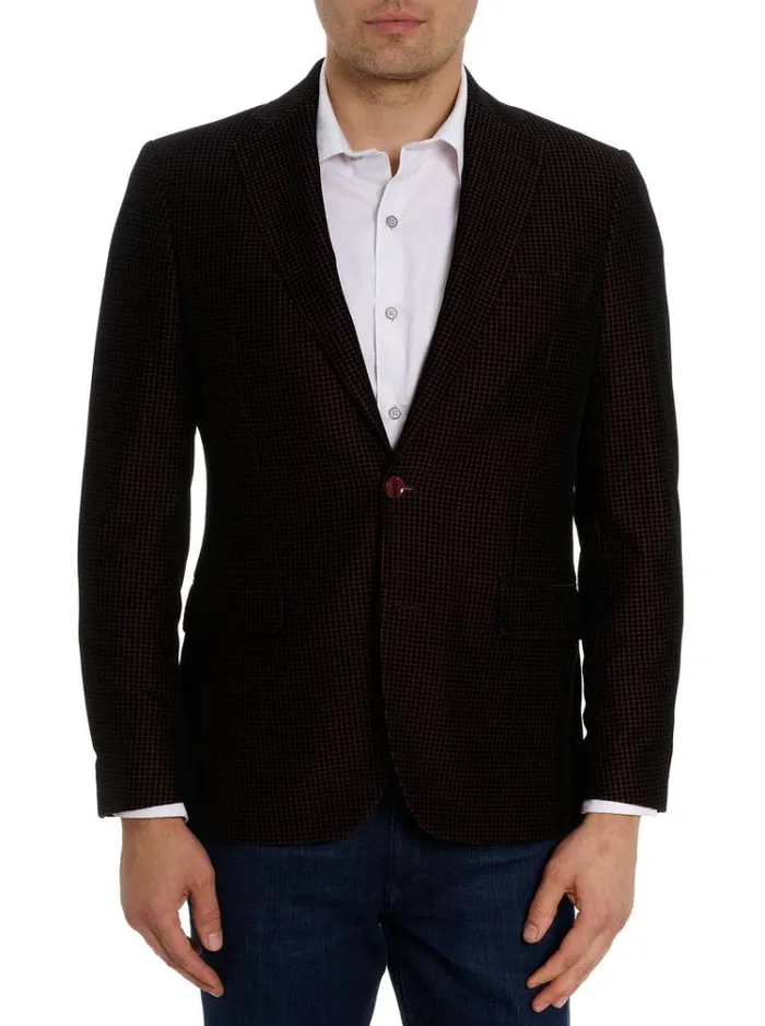 Men CHIANTI VELVET BLAZER Navy Robert Graham Blazers
