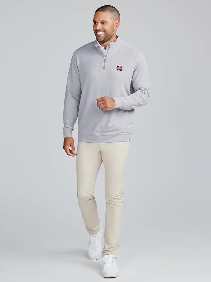 Men Cloud French Terry Quarter Zip 8211 Mississippi State Tasc Performance Quarter Zips