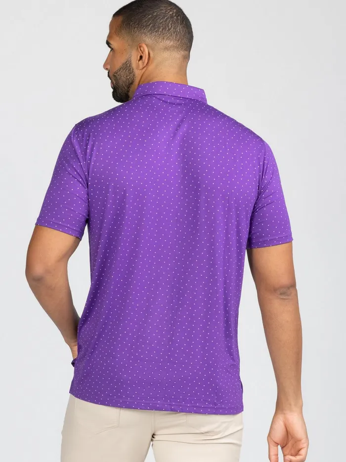 Men Cloud Polo 8211 Ace Dot 8211 Clemson Tasc Performance Polo Shirts
