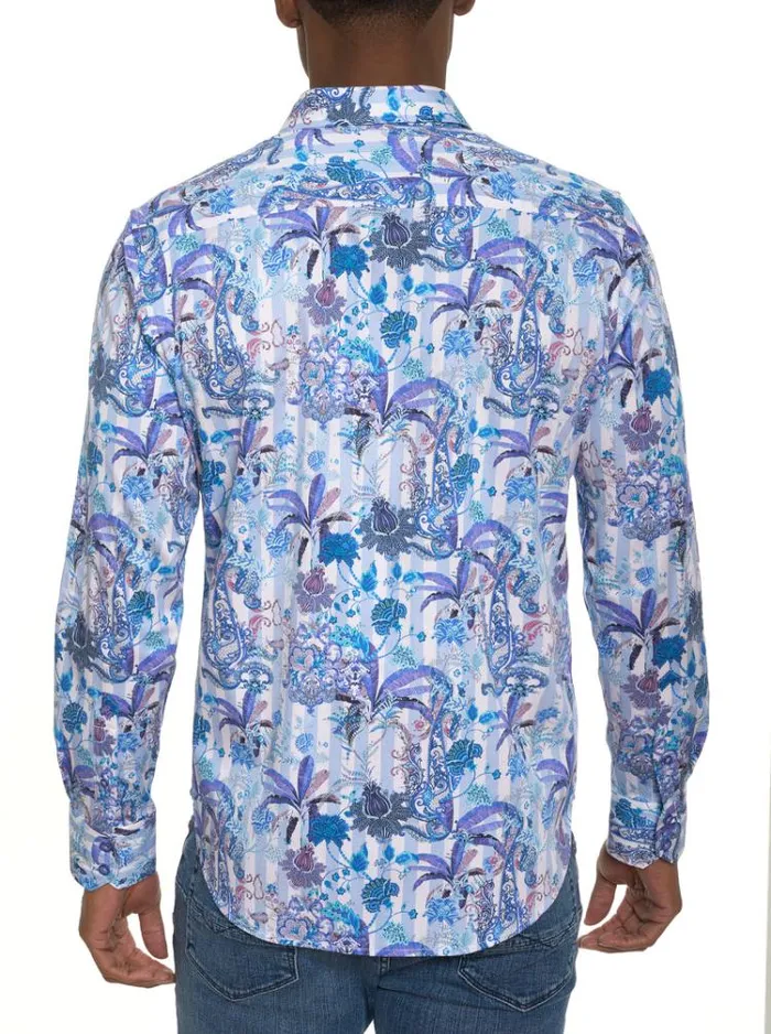 Men COLCORSA LONG SLEEVE BUTTON DOWN SHIRT Multi Robert Graham Button Down Shirts