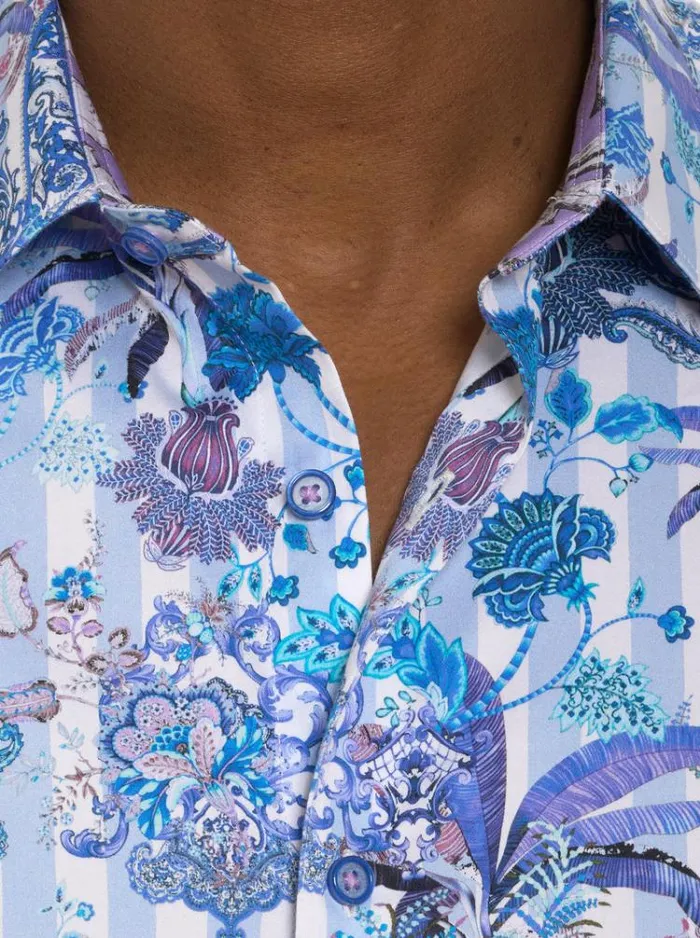 Men COLCORSA LONG SLEEVE BUTTON DOWN SHIRT Multi Robert Graham Button Down Shirts