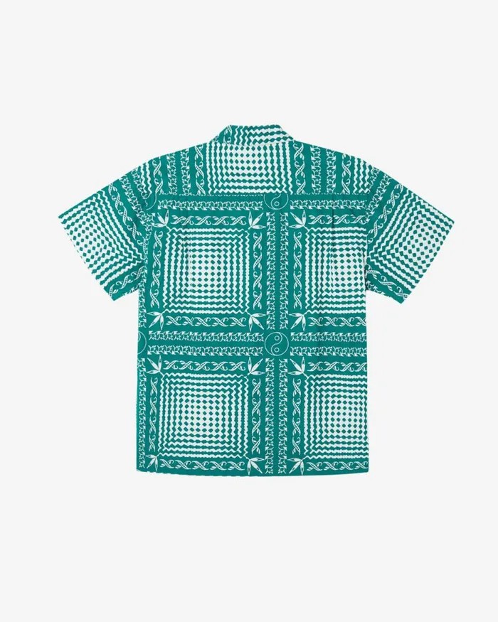 Men CORTEX SS SHIRT Aventurine Green Multi OBEY Clothing TOPS