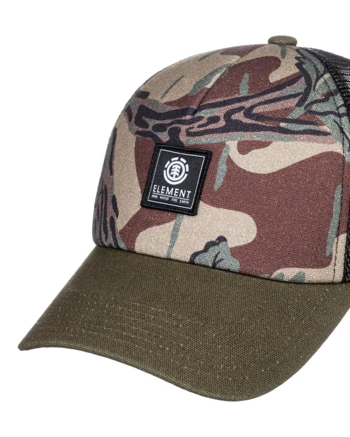 Men Element Hats and Beanies Icon Mesh Trucker Hat Forest Camo Men Element Hats and Beanies Icon Mesh Trucker Hat Forest Camo