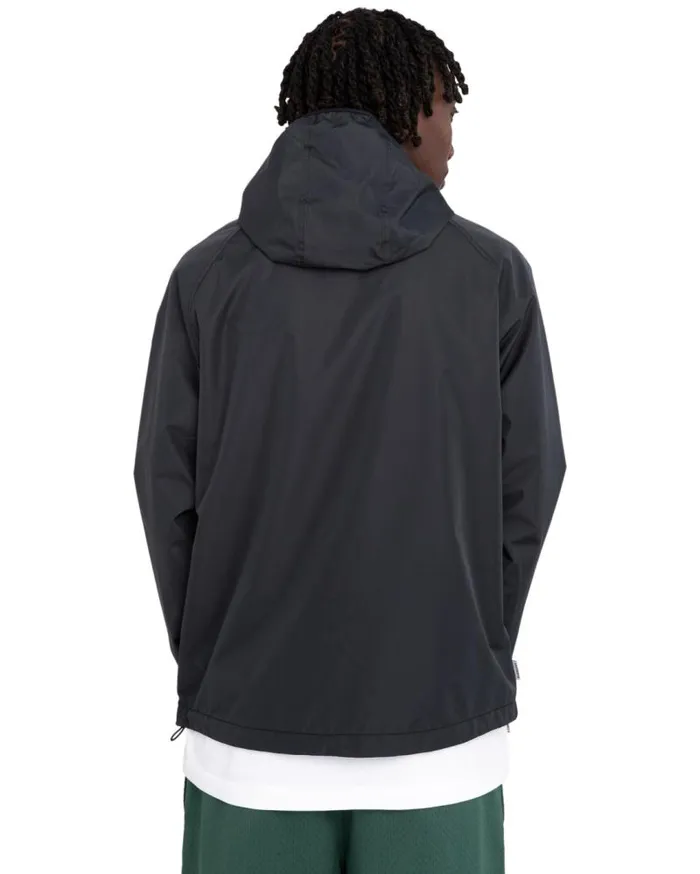 Men Element Hoodies and Jackets Alder 20 Travel Windbreaker Flint Black
