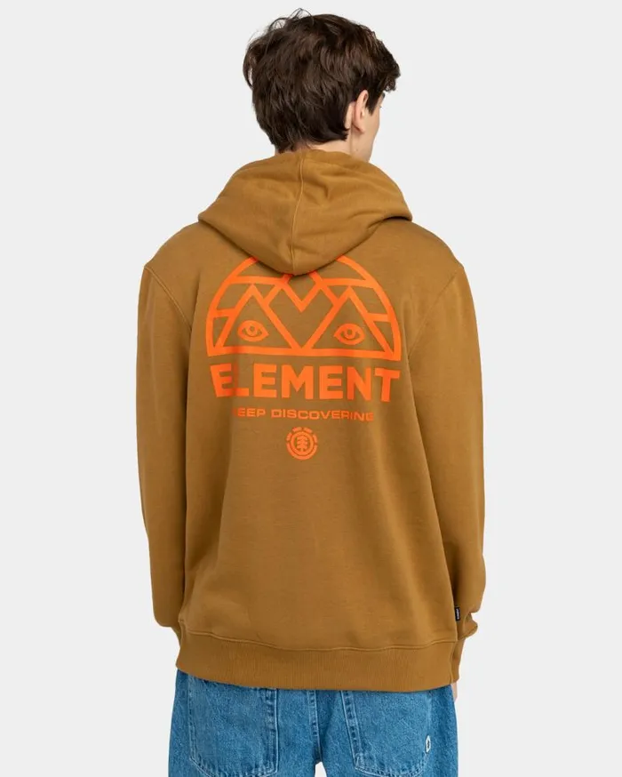 Men Element Hoodies and Jackets Disco Hood Hoodie Dull Gold