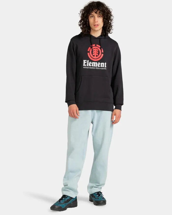Men Element Hoodies and Jackets Vertical Hoodie Flint Black Men Element Hoodies and Jackets Vertical Hoodie Flint Black